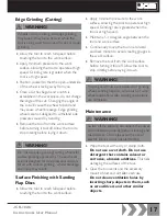 Preview for 17 page of jcb JCB-18AG Instructions & User'S Manual