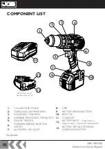 Preview for 11 page of jcb JCB-18BLCD Operating Instructions Manual