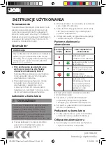 Preview for 56 page of jcb JCB-18BLCD Operating Instructions Manual