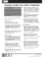 Предварительный просмотр 4 страницы jcb JCB-18BLDD Instructions & User'S Manual