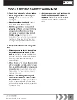 Предварительный просмотр 7 страницы jcb JCB-18BLDD Instructions & User'S Manual