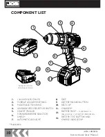 Предварительный просмотр 10 страницы jcb JCB-18BLDD Instructions & User'S Manual