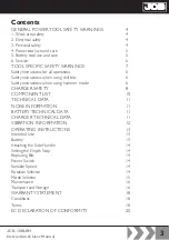 Preview for 3 page of jcb JCB-18BLRH Instructions & User'S Manual