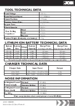 Предварительный просмотр 11 страницы jcb JCB-18BLRH Instructions & User'S Manual