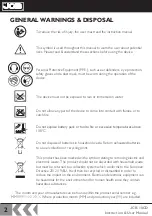 Preview for 2 page of jcb JCB-18CD Instructions & User'S Manual