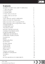 Preview for 3 page of jcb JCB-18CD Instructions & User'S Manual