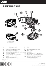 Предварительный просмотр 10 страницы jcb JCB-18DD Instructions & User'S Manual