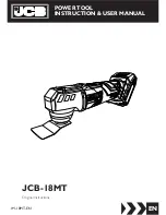 Предварительный просмотр 1 страницы jcb JCB-18MT Instructions & User'S Manual