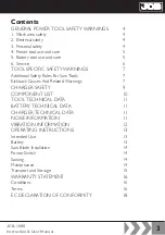 Preview for 4 page of jcb JCB-18RS Instructions & User'S Manual