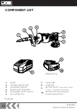 Preview for 13 page of jcb JCB-18RS Instructions & User'S Manual