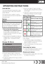 Preview for 16 page of jcb JCB-18RS Instructions & User'S Manual