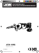 Preview for 23 page of jcb JCB-18RS Instructions & User'S Manual