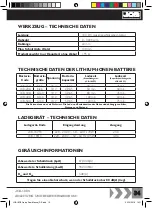 Preview for 35 page of jcb JCB-18RS Instructions & User'S Manual