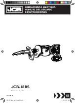 Preview for 86 page of jcb JCB-18RS Instructions & User'S Manual