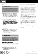 Preview for 28 page of jcb JCB-20BLMS Original Instructions Manual