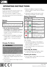 Preview for 10 page of jcb JCB-20IL Instructions & User'S Manual