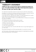 Предварительный просмотр 14 страницы jcb JCB-20IL Instructions & User'S Manual