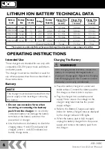 Preview for 6 page of jcb JCB-20VFC Original Instructions Manual