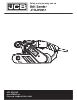 Preview for 1 page of jcb JCB-BS950 Safety And Operating Manual