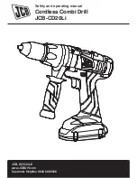 Preview for 2 page of jcb JCB-CD20Li Safety And Operating Manual