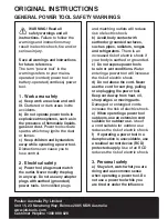 Предварительный просмотр 3 страницы jcb JCB-CD20LI2 Operating Manual