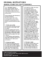 Preview for 3 page of jcb JCB-CD20LI2 Operating Manual