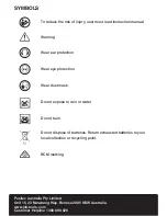 Preview for 8 page of jcb JCB-CD20LI2 Operating Manual