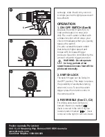 Предварительный просмотр 12 страницы jcb JCB-CD20LI2 Operating Manual