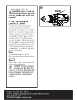 Preview for 13 page of jcb JCB-CD20LI2 Operating Manual