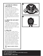 Предварительный просмотр 15 страницы jcb JCB-CD20LI2 Operating Manual