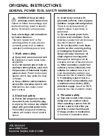 Предварительный просмотр 3 страницы jcb JCB-CS1500 Safety And Operating Manual