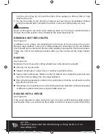 Preview for 23 page of jcb JCB-CS38 Safety And Operating Manual Original Instructions