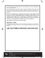 Preview for 38 page of jcb JCB-CS38 Safety And Operating Manual Original Instructions