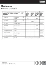 Preview for 17 page of jcb JCB-E460P Instructions & User'S Manual