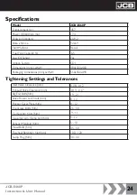 Preview for 24 page of jcb JCB-E460P Instructions & User'S Manual