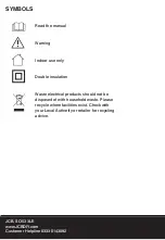 Preview for 5 page of jcb JCB-FCH12Li Safety And Operating Manual