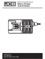 Предварительный просмотр 1 страницы jcb JCB-FCH20LI2 Safety And Operating Manual