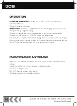Preview for 10 page of jcb JCB-FL20 Instruction Manual