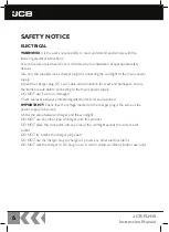 Preview for 6 page of jcb JCB-FLH40 Instruction Manual