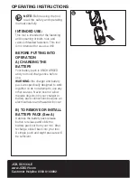 Preview for 11 page of jcb JCB-ID20LIBL Safety And Operating Manual