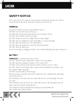 Preview for 6 page of jcb JCB-IT30 Instruction Manual