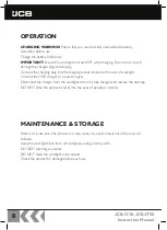 Preview for 8 page of jcb JCB-IT30 Instruction Manual