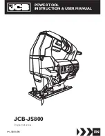 Preview for 1 page of jcb JCB-JS800 Instructions & User'S Manual