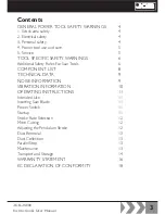 Preview for 3 page of jcb JCB-JS800 Instructions & User'S Manual