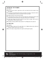 Preview for 12 page of jcb JCB-LT26 Safety And Operating Manual