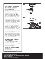 Предварительный просмотр 11 страницы jcb JCB-MC300 Safety And Operating Manual