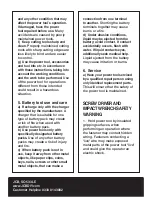 Предварительный просмотр 5 страницы jcb JCB-MD12LI2 Safety And Operating Manual