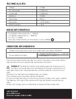 Preview for 9 page of jcb JCB-MD12LI2 Safety And Operating Manual