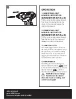 Preview for 12 page of jcb JCB-MD12LI2 Safety And Operating Manual