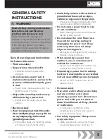 Предварительный просмотр 5 страницы jcb JCB-MS-210C Instructions & User'S Manual